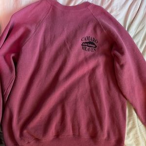 Pink Camaro Heaven Sweatshirt